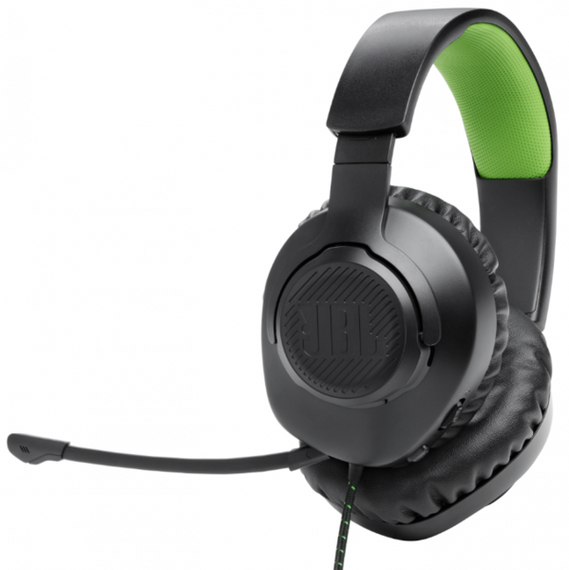 Гарнітура JBL QUANTUM 100X Console Black (JBLQ100XBLKGRN) | Зображення 2
