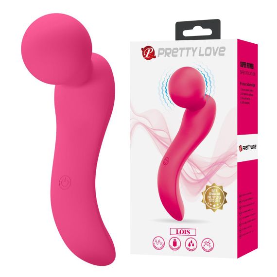 Універсальний вібромасажер Pretty Love Lois, рожевий Sex Aura