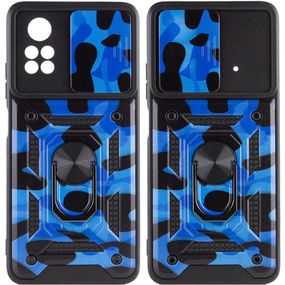 Ударостійкий чохол Camshield Serge Ring Camo для Xiaomi Poco X4 Pro 5G