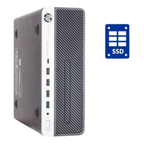 ПК HP ProDesk 600 G3 SFF / Intel Core i3-7100 (2 (4) ядра по 3.9 GHz) / 8 GB DDR4 / 256 GB SSD / Intel HD Graphics 630 б/в