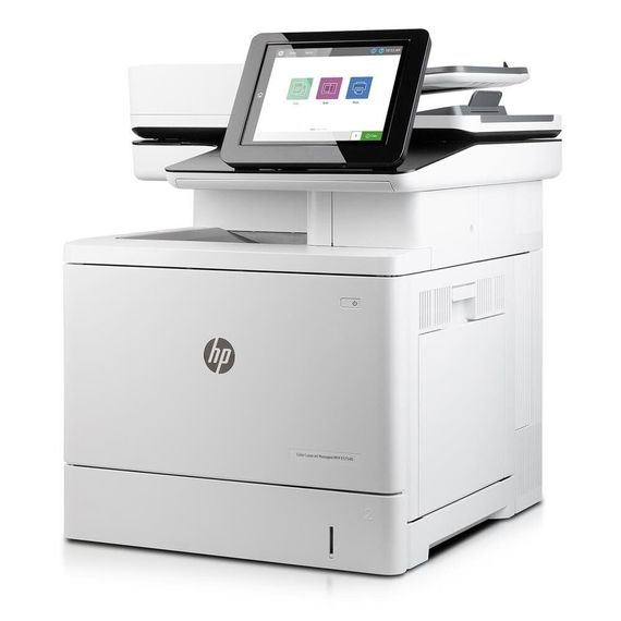 МФУ HP Color LaserJet Managed MFP E57540dn / Лазерная цветная печать / 1200x1200 dpi / A4 / 40 стр/мин / Ethernet, USB 2.0 / Дуплекс б/у | Зображення 1