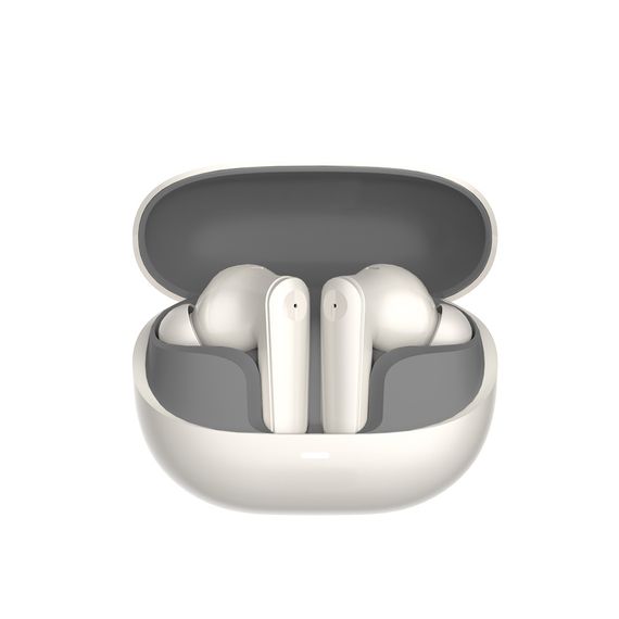 Навушники ColorWay Slim TWS-1 Earbuds Long Life Beige (CW-TWS1BE) | Зображення 1