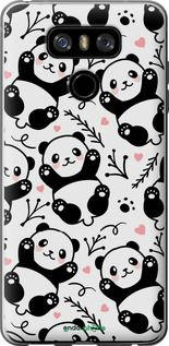 Чохол на LG G6 Панди "4318u-836-2448"