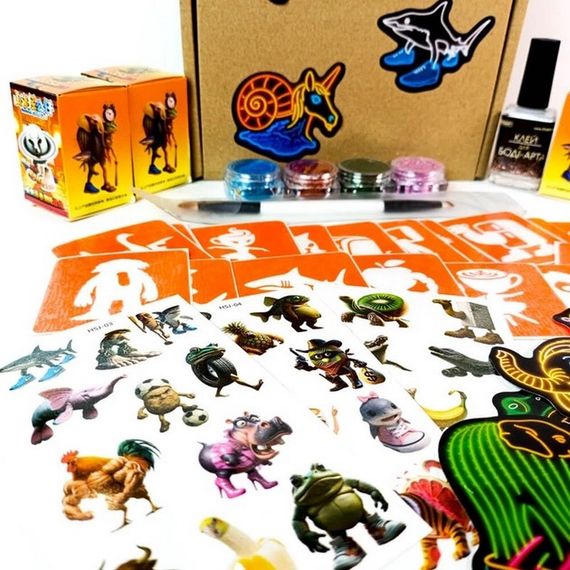 Подарунковий набір "Брейнрот" gift-box-brainrot-3kids | Зображення 1