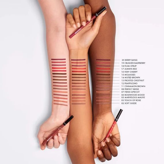 Олівець для губ Sephora Colorful 8H Transfer-proof lip liner - 02 Soft Suede (1.2 g) | Зображення 2