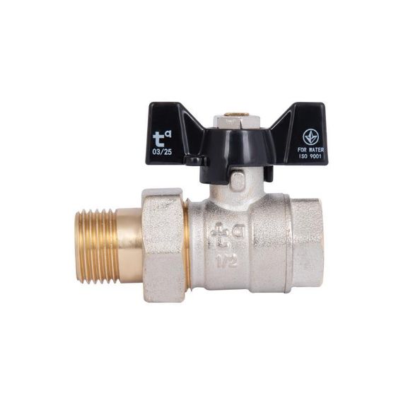 Кран кульовий "Американка" Thermo Alliance Base прямий 1/2" ВН SD221W15 | Зображення 3