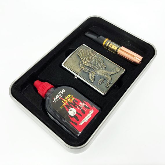 Запальничка подарункова сувенірна N9, Запальнички бензинові, Подарункові прикольні запальнички IR-24 | Зображення 1