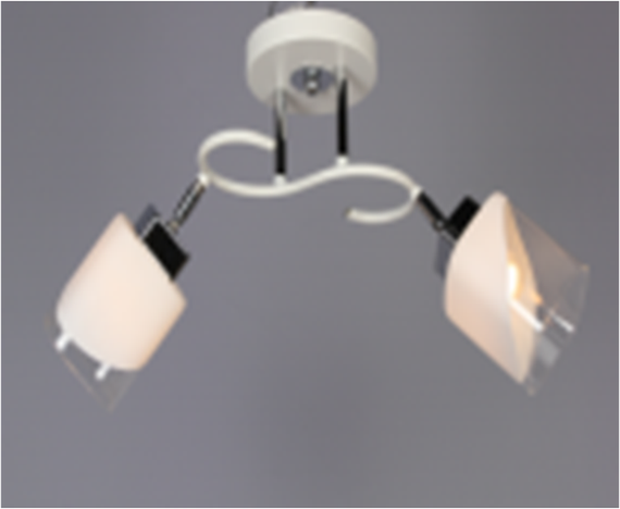 Люстра LK-727S/2 E27 WH+CH