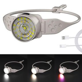 Фонарь налобный G25-XPG+30SMD(white+yellow+red-blue)