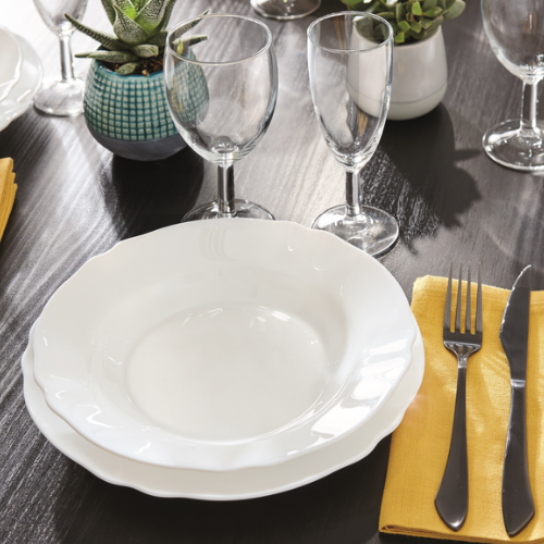 Сервіз LUMINARC LOUIS XV WHITE /18 пр. | Зображення 1