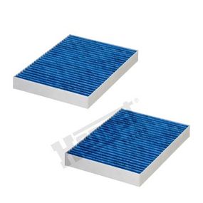 Фильтр салона антибактериальный компл. Mercedes Benz W221 05-, Hengst, E2919LB-2,