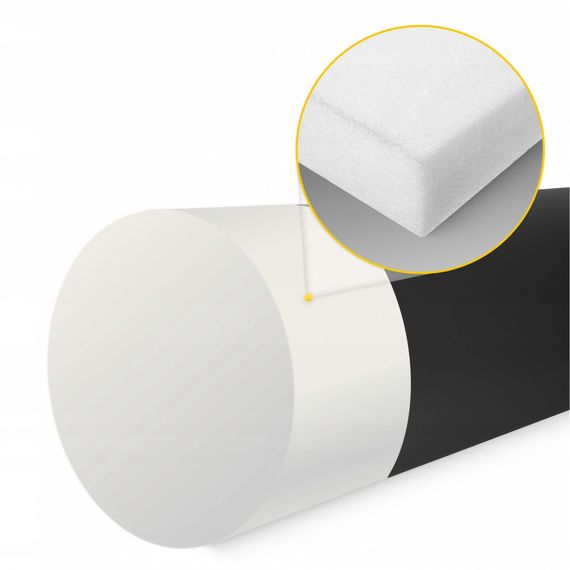 Валик для реабілітації та масажу 4FIZJO 100 x 30 см Black (P-5905973402965) | Зображення 2