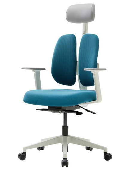 Кресло офисное DUOREST GOLD D2500G-DASW bluegreen ортопедическое | Зображення 2
