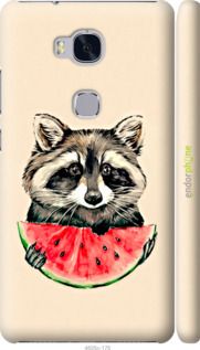 Чохол на Huawei Honor 5X Єнотик з кавуном "4605m-176-2448"