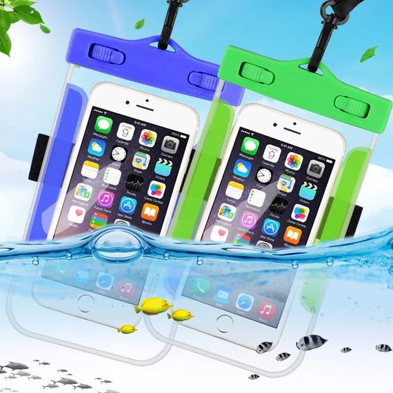Универсальный водонепроницаемый чехол для телефона и документов waterproof case, цвета в ассортименте EL-1295 | Зображення 7