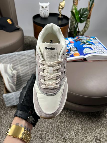 Чоловічі кросівки R3eebok Classic Light Grey White , В'єтнам A4228 | Зображення 6