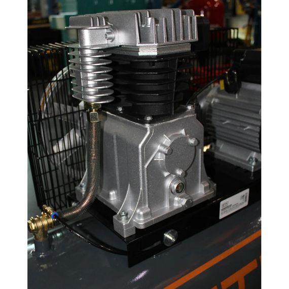 Компрессор высокого давления ременной GTM KCH2070B-100L (100 л, 300 л/хв, 2.2 кВт, 220-240 В) | Зображення 2