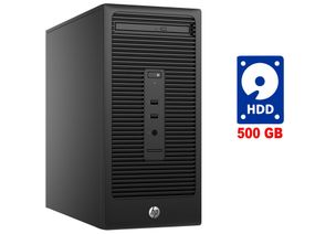 ПК HP 280 G2 Tower / Intel Core i3-6100 (2 (4) ядра по 3.7 GHz) / 4 GB DDR4 / 500 GB HDD / Intel HD Graphics 530 / DVD-RW б/в