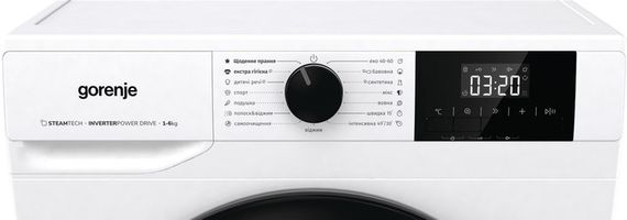 Стиральная машина Gorenje фронтальная W3NGPI62SBS | Зображення 4