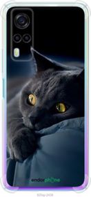 Чохол на Vivo Y53s Димчастий кіт "825sp-2438-2448"