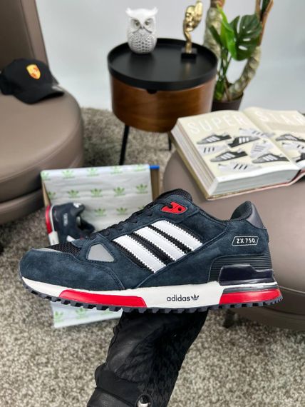 Чоловічі кросівки ZX 750 Navy White , В'єтнам 45 28.5 | Зображення 1