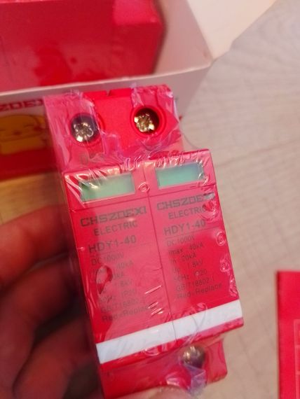 Пристрій захисту від імпульсних перенапруг ОПН DC до 40ka 1000V | Зображення 4