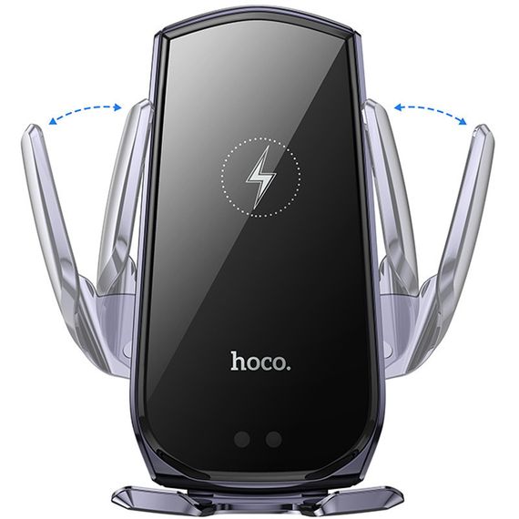 Автодержатель с БЗУ Hoco CA202 Plus Black | Зображення 5