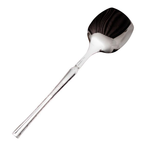 Ложка сервірувальна з нержавіючої сталі  25,5×6 (см) велика ложка для подачі страв HP-8-48 | Зображення 1