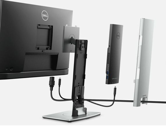 Неттоп Dell OptiPlex 3090 Ultra USFF / Intel Core i5-1145G7 (4 (8) ядра по 4.4 GHz) / 16 GB DDR4 / 128 GB SSD M.2 / Intel Iris Xe Graphics / Wi-Fi / Bluetooth / Windows 11 Pro / Блок живлення б/в + Подарунок Бездротова миша + флеш-накопичувач USB 32 ГБ | Зображення 5