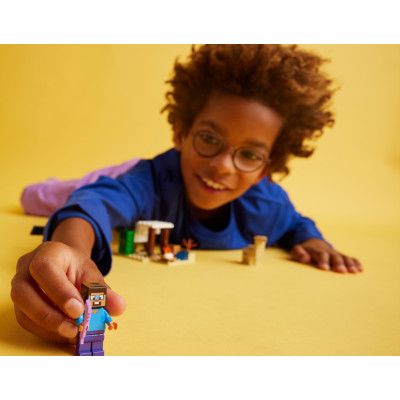 Конструктор LEGO Minecraft Экспедиция Стива в пустыню 75 деталей (21251) | Зображення 8
