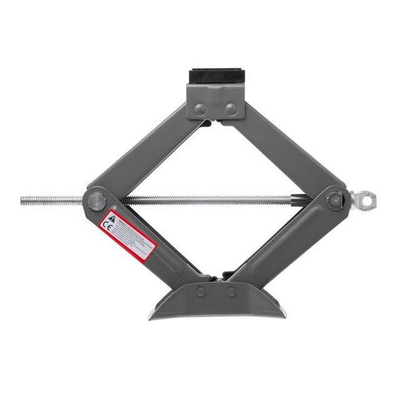 Домкрат механічний ромбоподібний 2т., гумовий упор., 110-400 мм INTERTOOL GT0184 | Зображення 2