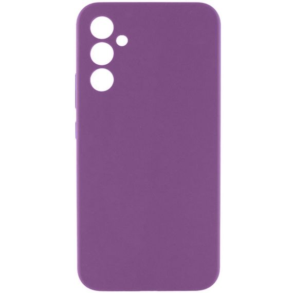 Чохол Silicone Cover Lakshmi Full Camera (AAA) для Samsung Galaxy A36 5G Сливовий / Purple