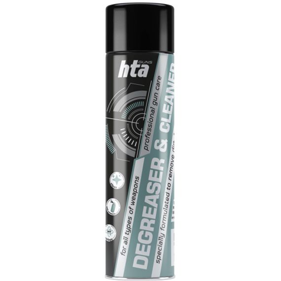 Очищувач знежирювач HTA DEGREASER 500 мл Збройовий очищувач-знежирювач Очищувач для зброї | Зображення 1