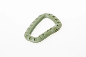 Набор карабинов пластиковых Трамп  оливковый 3 шт UTRA-304-green