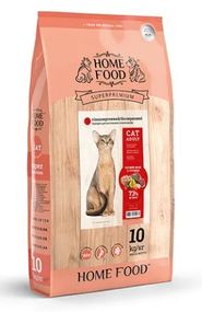 Home Food Гіпоалергенний беззерновий сухий корм для котів 10 кг
