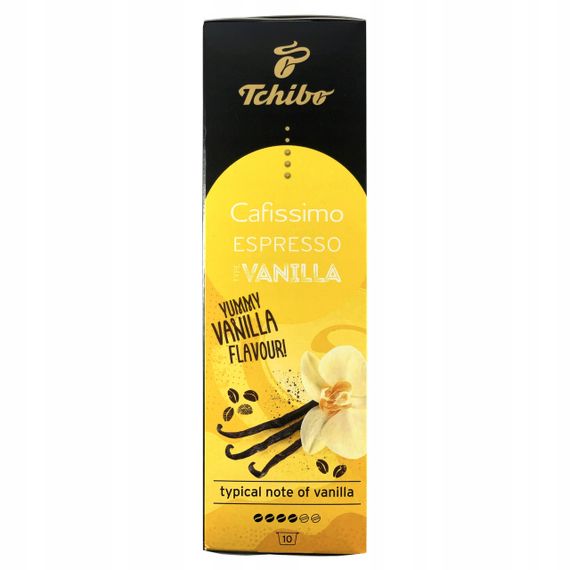Кава в капсулах Tchibo Cafissimo Espresso Vanilla 10 шт Німеччина капсули ваніль | Зображення 1