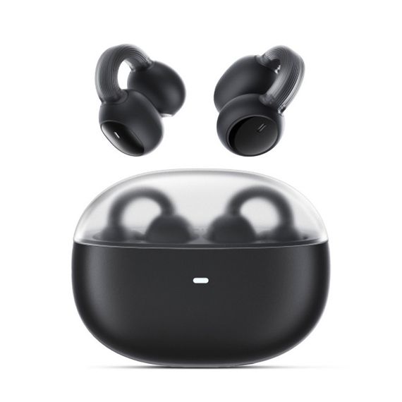 Бездротові TWS навушники Baseus AirGo 1 Ring Open-Ear (A00069201) Cluster Black | Зображення 1