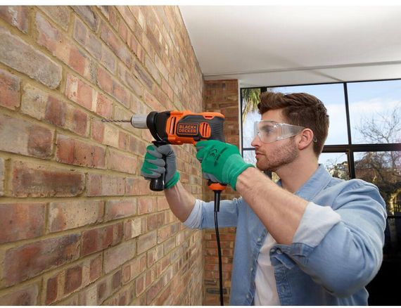 Дрель сетевая ударная BLACK+DECKER BEH850 | Зображення 5