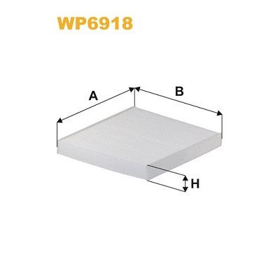 Фильтр салона Wixfiltron WP6918