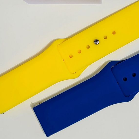 Ремінець Xiaomi Amazfit/Samsung Sport Band 22 mm, ремінець для смарт годинника, ремеошок для фітнес браслета pink sand | Зображення 2