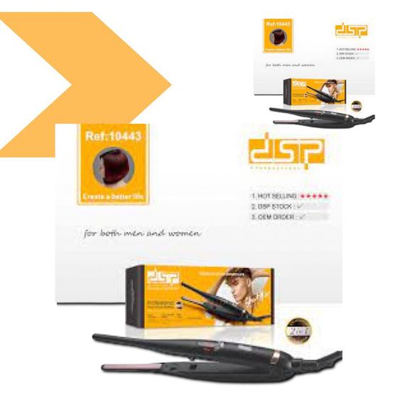 Професійна праска для волосся з керамічними пластинами XPRO DSP 10443 (40999-DSP-10443_419) | Зображення 1