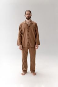 Піжама Lotus Home 10702 Туреччина XL  Бавовна Кава