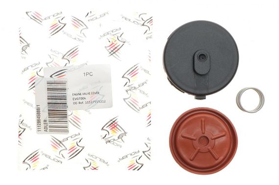 Мембрана вентиляції картера BMW 3 E90 5 E60 X3 E83 2.0i N46 04-15 11128645888/1 | Зображення 1