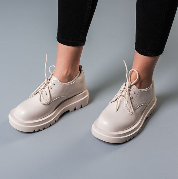 Броги женские Fashion Hogan 3792 40 размер 25 см Бежевый | Зображення 6