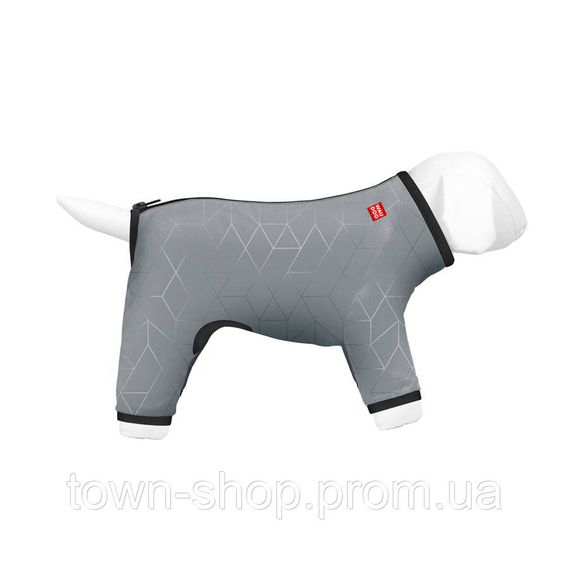Ветровка для собак WAUDOG Clothes светоотражающая, S40, В 56-59 см, С 37-40 см | Зображення 1