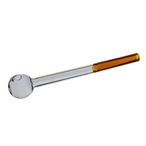 Кальян Трубка Oil Pipe Стеклянная Two-color Orange