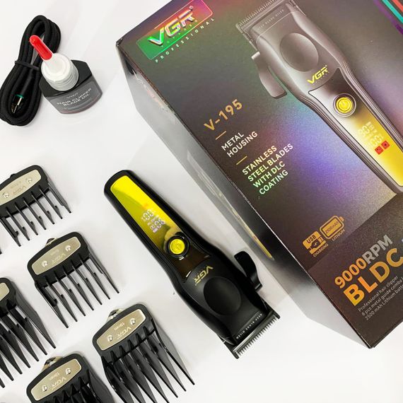 Акумуляторна машинка для стрижки VGR V-195 GOLD | Зображення 1