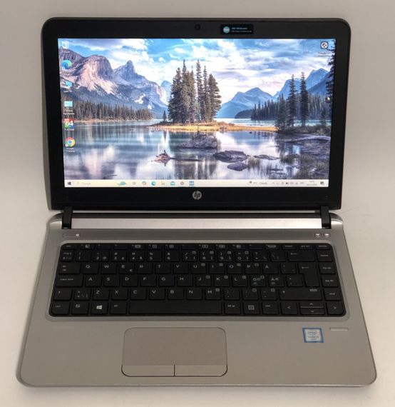 Ноутбук HP ProBook 430 G3 / 13.3" (1366x768) TN / Intel Core i3-6100U (2 (4) ядра по 2.3 GHz) / 8 GB DDR4 / 120 GB SSD / Intel HD Graphics 520 / WebCam / Windows 10 Home б/в | Зображення 3