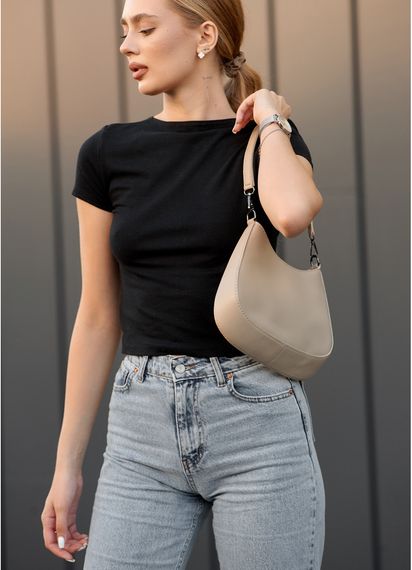 Сумка жіноча Sambag Leoma Mark Бежева 29 х 5 х 21 см (53000026) | Зображення 5