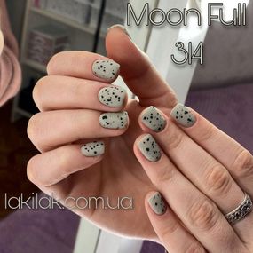 Гель-лак Moon Full №314 латте з сірою ноткою 8мл
